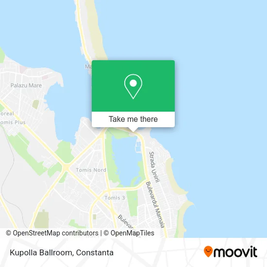 Kupolla Ballroom map