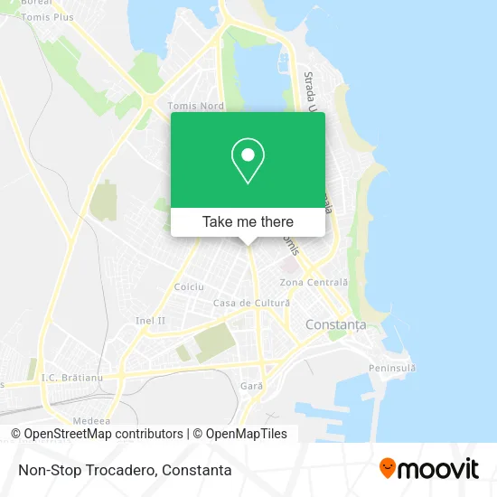 Non-Stop Trocadero map