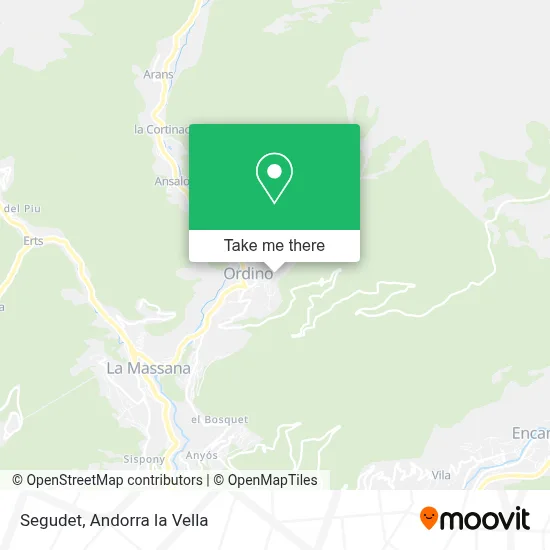 Segudet map