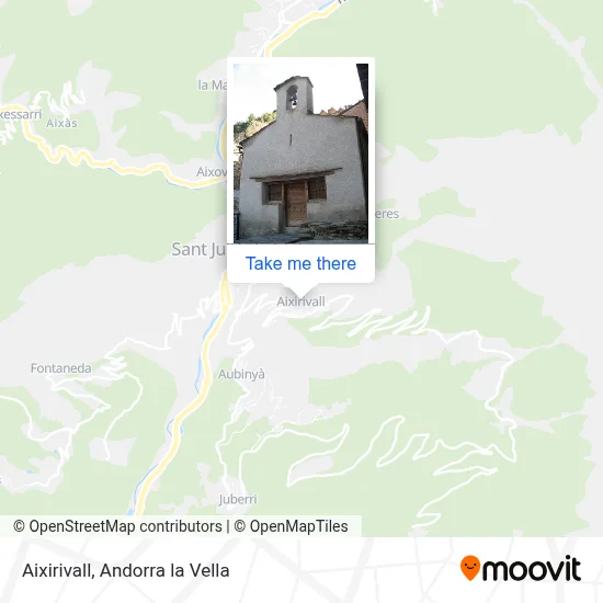 Aixirivall map