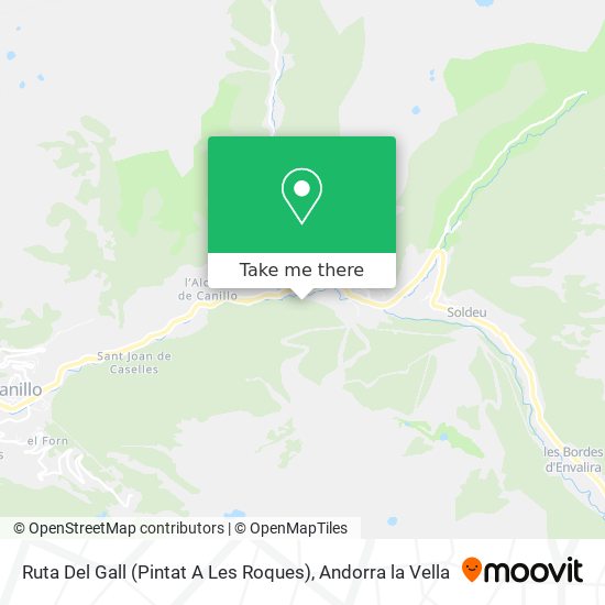Ruta Del Gall (Pintat A Les Roques) map