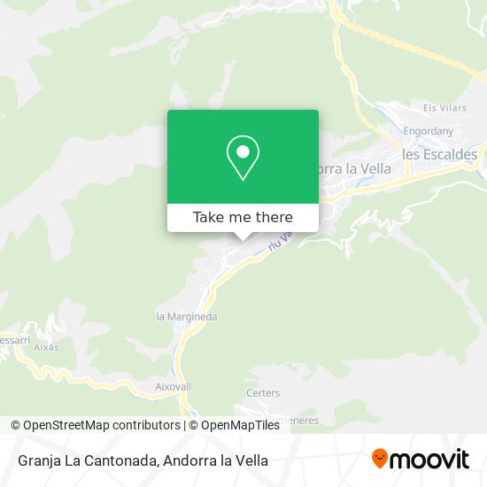 Granja La Cantonada map
