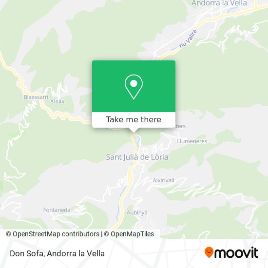Mapa Don Sofa