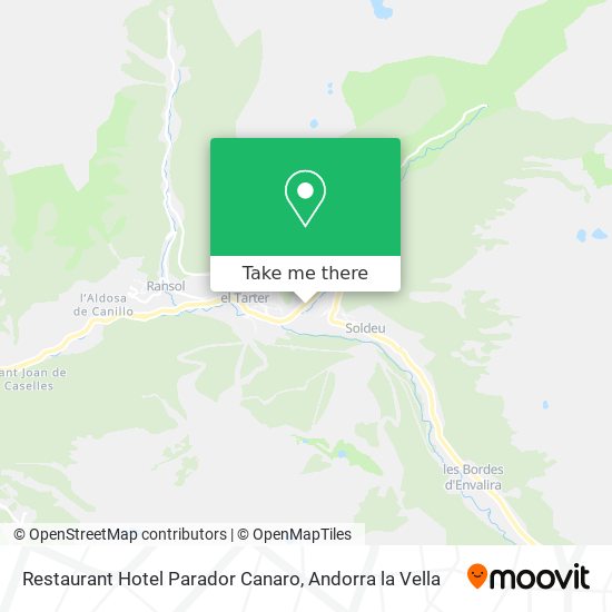 Restaurant Hotel Parador Canaro map