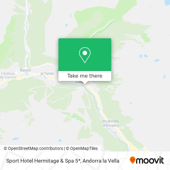 Sport Hotel Hermitage & Spa 5* map