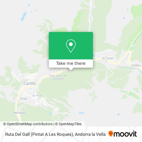 Ruta Del Gall (Pintat A Les Roques) map