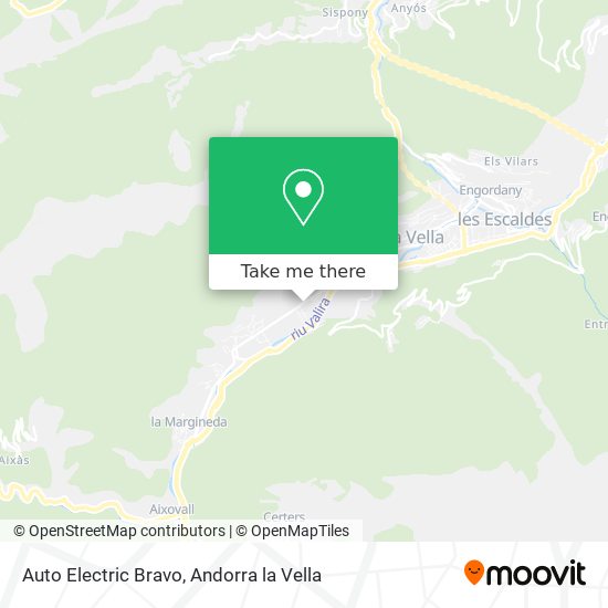 Auto Electric Bravo map