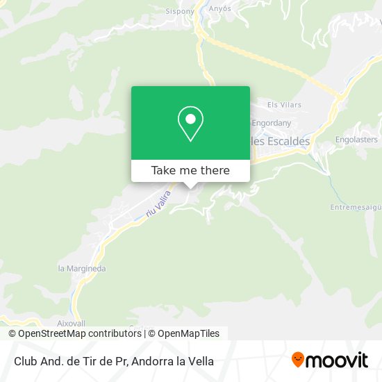 Club And. de Tir de Pr map