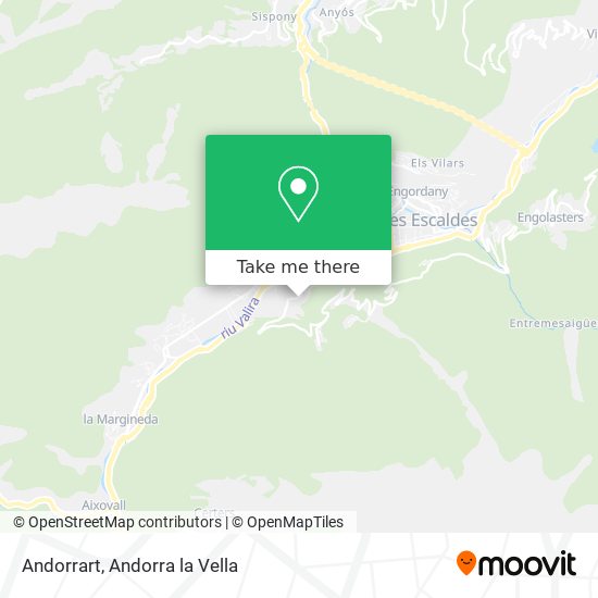 Andorrart map