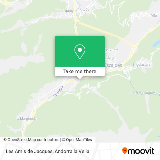 Les Amis de Jacques map