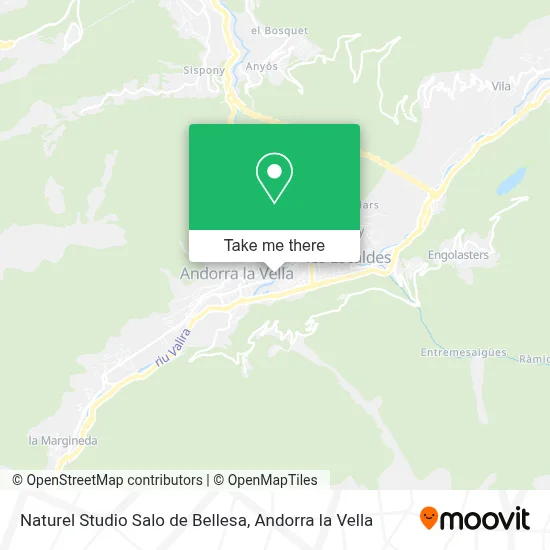 Naturel Studio Salo de Bellesa map