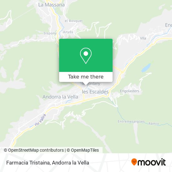 Farmacia Tristaina map