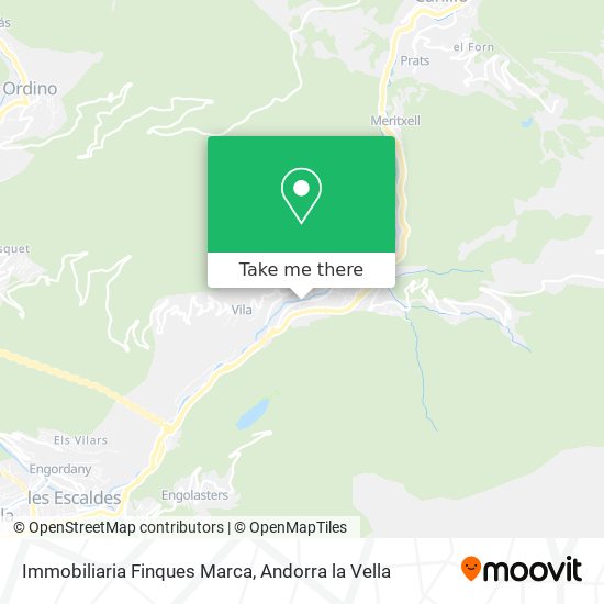 Immobiliaria Finques Marca map