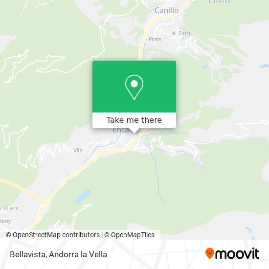 Mapa Bellavista