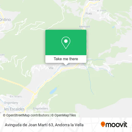 Avinguda de Joan Martí 63 map