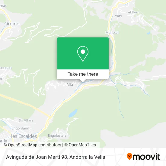 Avinguda de Joan Martí 98 map