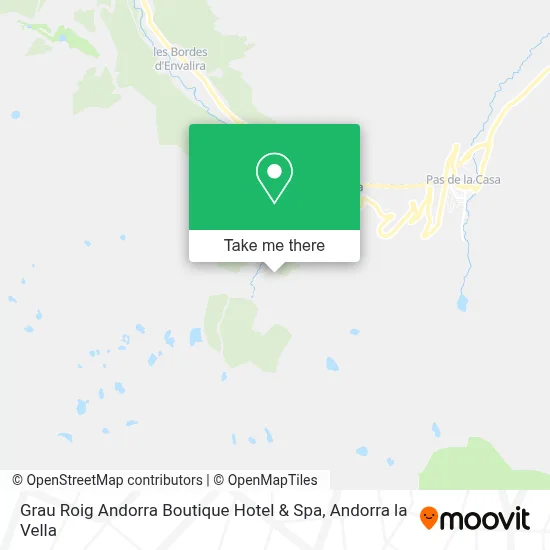Grau Roig Andorra Boutique Hotel & Spa map