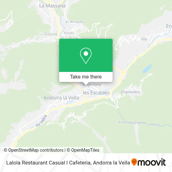 Lalola Restaurant Casual I Cafeteria map