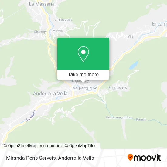 Miranda Pons Serveis map