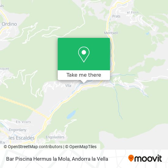 Bar Piscina Hermus la Mola map