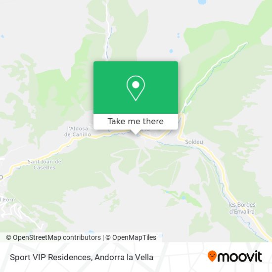Sport VIP Residences map