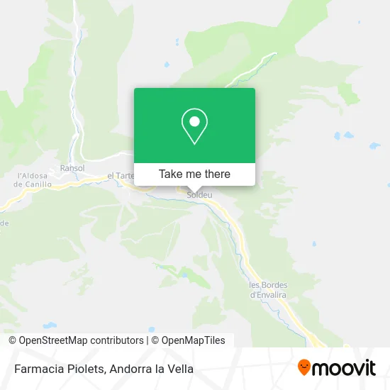 Farmacia Piolets map