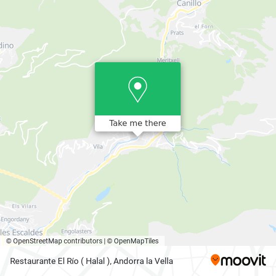 Restaurante El Río ( Halal ) map