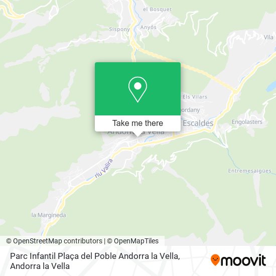 Parc Infantil Plaça del Poble Andorra la Vella map