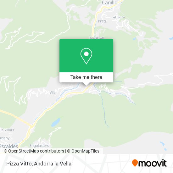 Pizza Vitto map