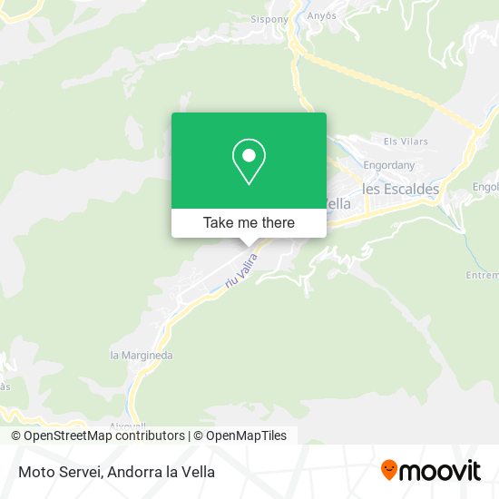 Moto Servei map