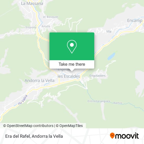 Era del Rafel map