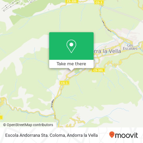 Escola Andorrana Sta. Coloma map