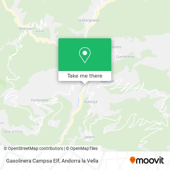 Gasolinera Campsa Elf map