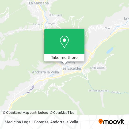 Medicina Legal i Forense map