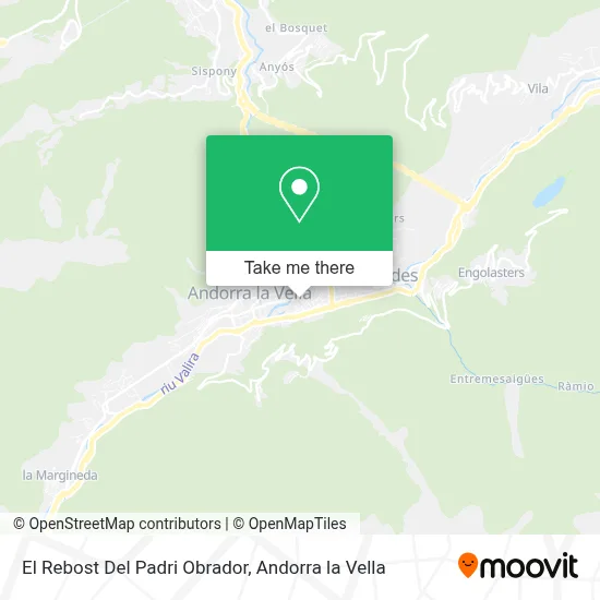 El Rebost Del Padri Obrador map