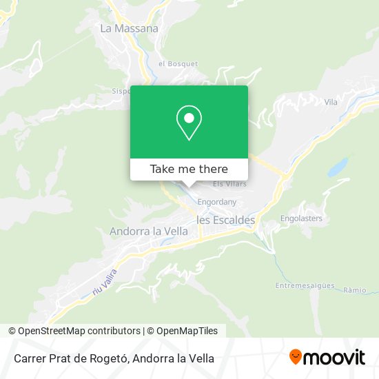 Carrer Prat de Rogetó map