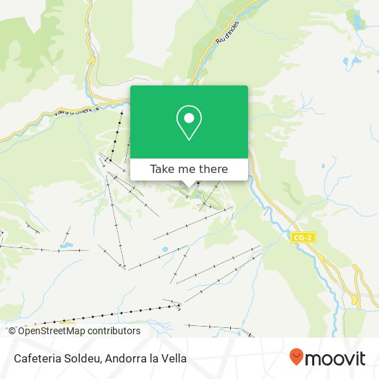 Cafeteria Soldeu map