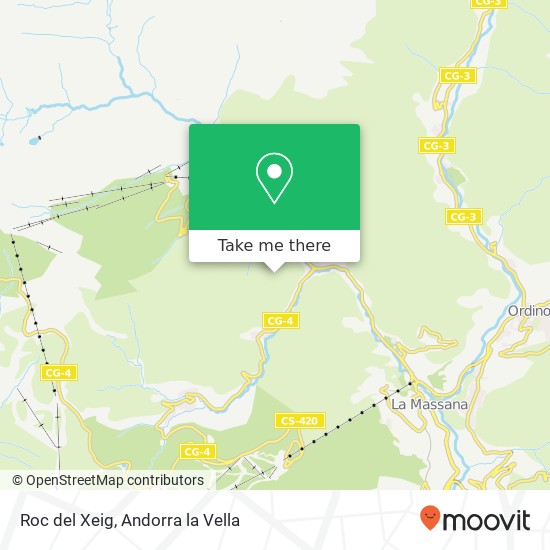 Roc del Xeig map