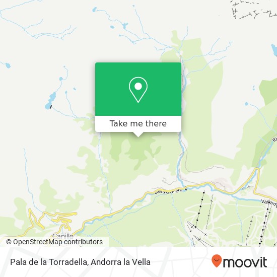 Pala de la Torradella map