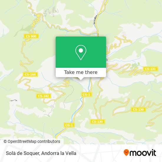 Solà de Soquer map