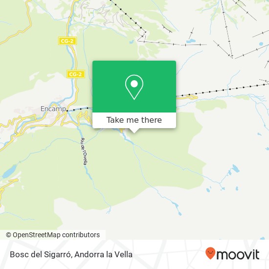 Mapa Bosc del Sigarró