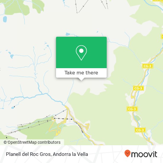 Planell del Roc Gros map