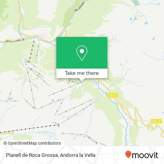 Planell de Roca Grossa map