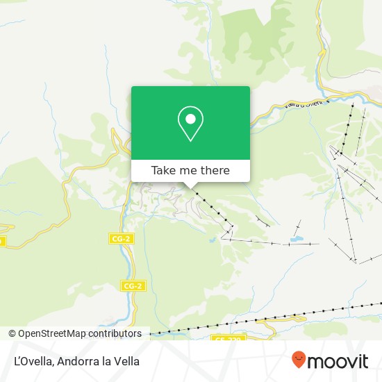 L’Ovella map