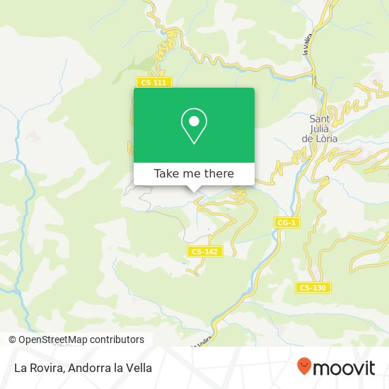 La Rovira map