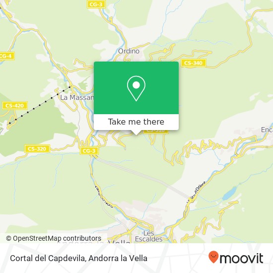 Cortal del Capdevila map