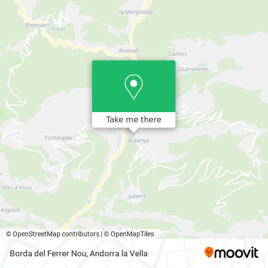 Borda del Ferrer Nou map