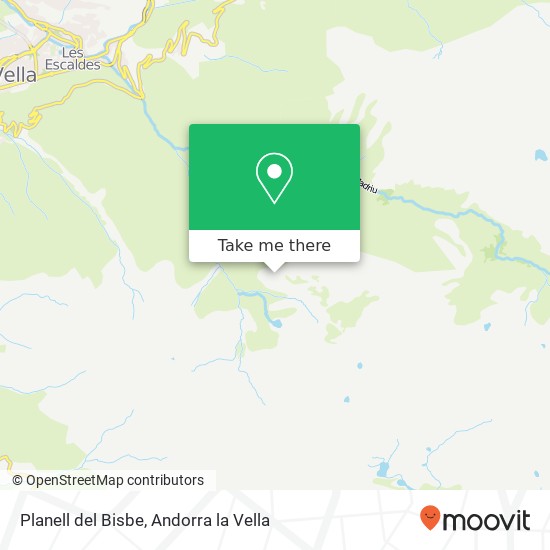 Planell del Bisbe map