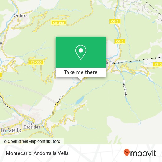 Mapa Montecarlo