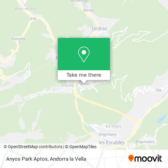 Anyos Park Aptos map